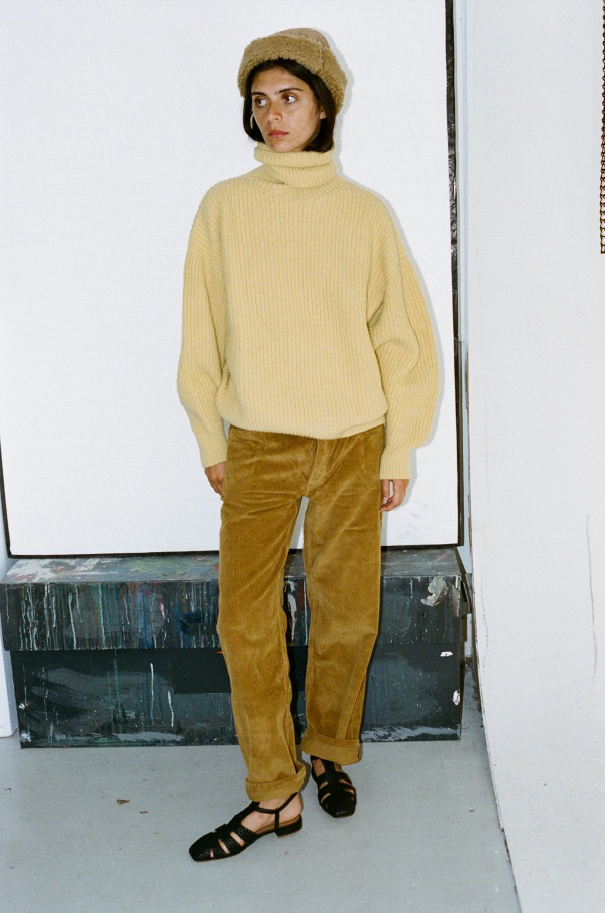 Baserange Crescent Pants in Conta Green main image 0