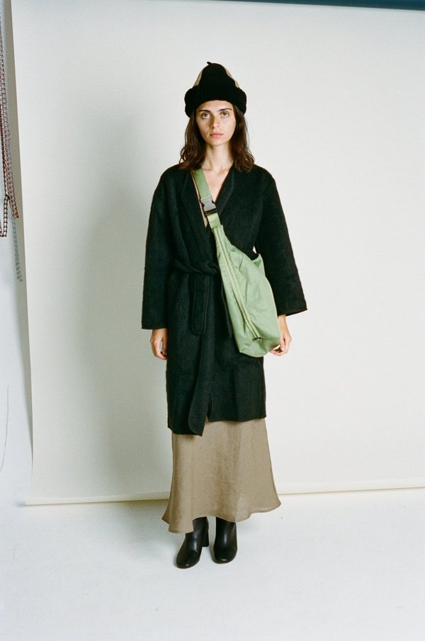 Baserange Capas Coat - Black | Garmentory