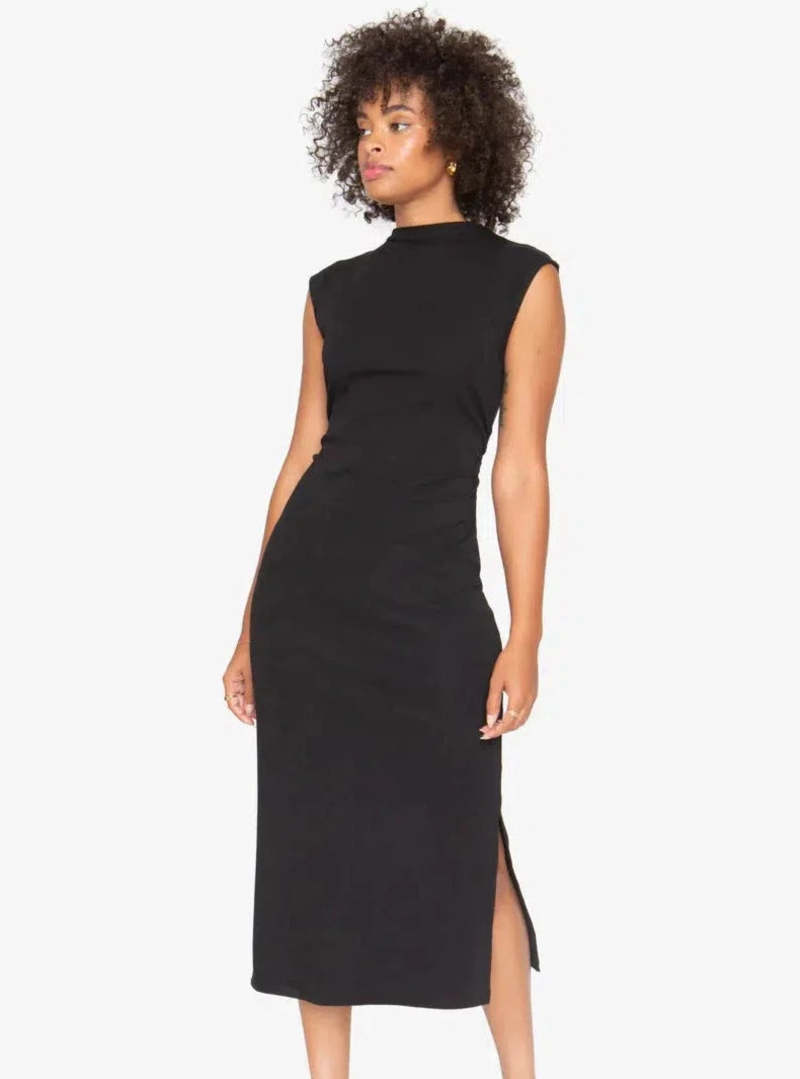 Callahan Reina Midi Dress - Black | Garmentory Callahan Reina Midi Dress - Black | Garmentory