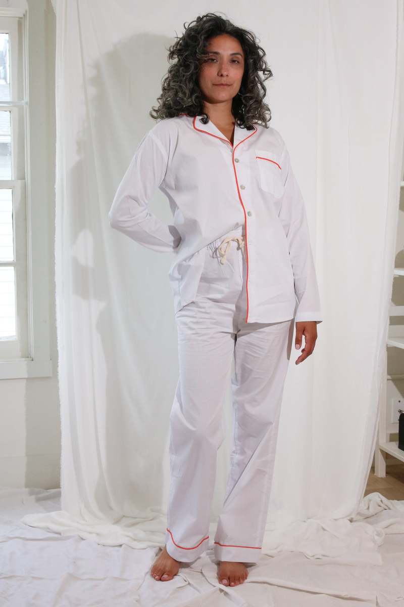 On Cloud Nine The Classic Pajama Set white Garmentory