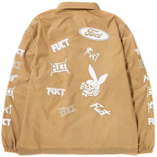 FUCT SSDD MULTI PRINT COACH JACKET - KHAKI | Garmentory FUCT SSDD MULTI PRINT COACH JACKET - KHAKI | Garmentory