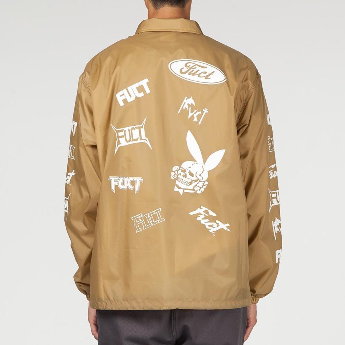 FUCT SSDD MULTI PRINT COACH JACKET - KHAKI | Garmentory