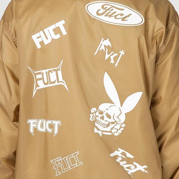 FUCT SSDD MULTI PRINT COACH JACKET - KHAKI | Garmentory