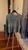 Vintage Hijulez Upcycled Sweater - Blue - Thumbnail 1