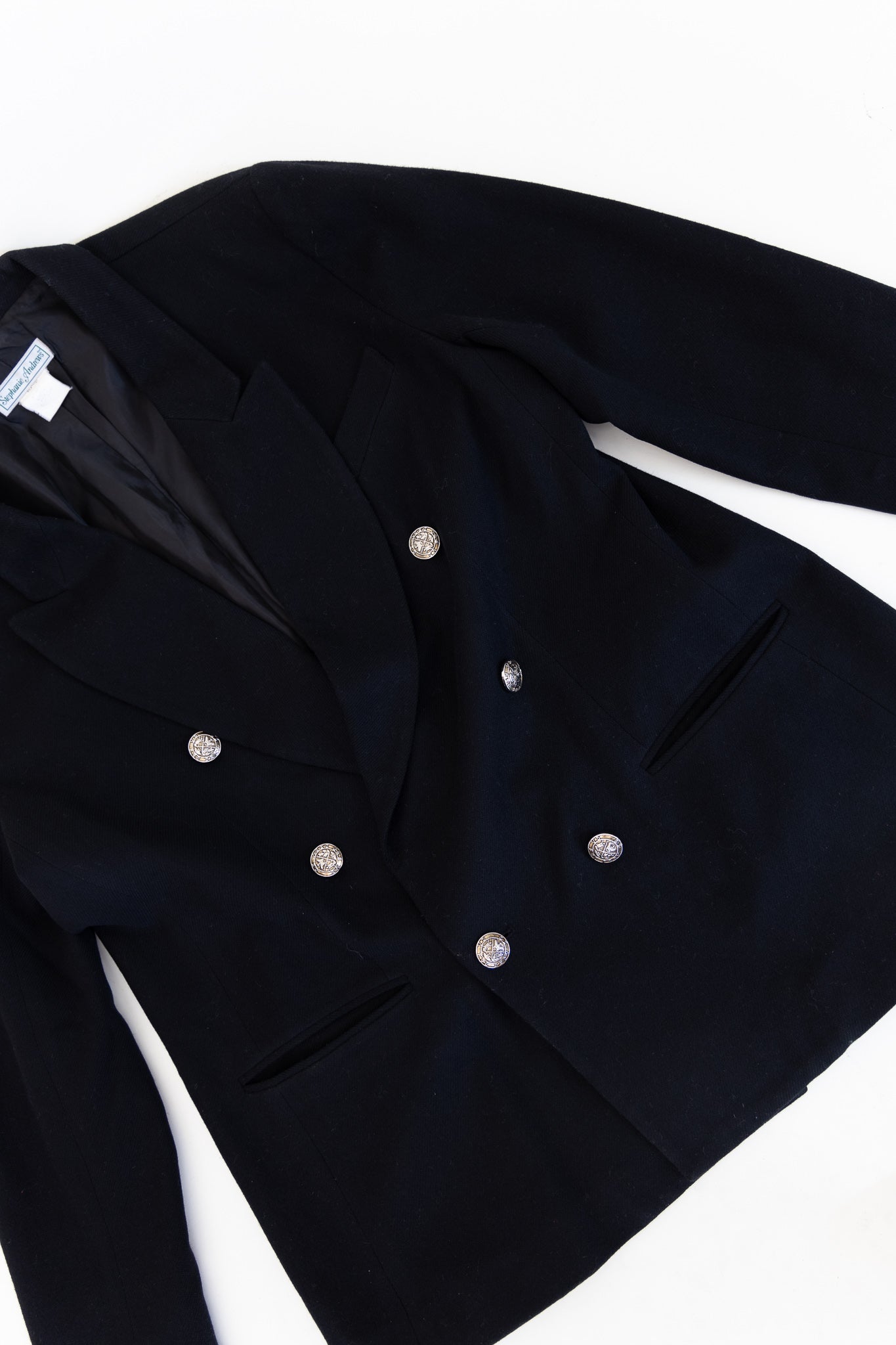 Wool Blazer Black Garmentory