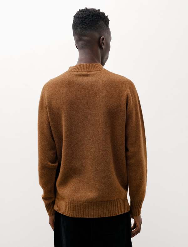 Margaret Howell Saddle Crew Merino Cashmere Sweater