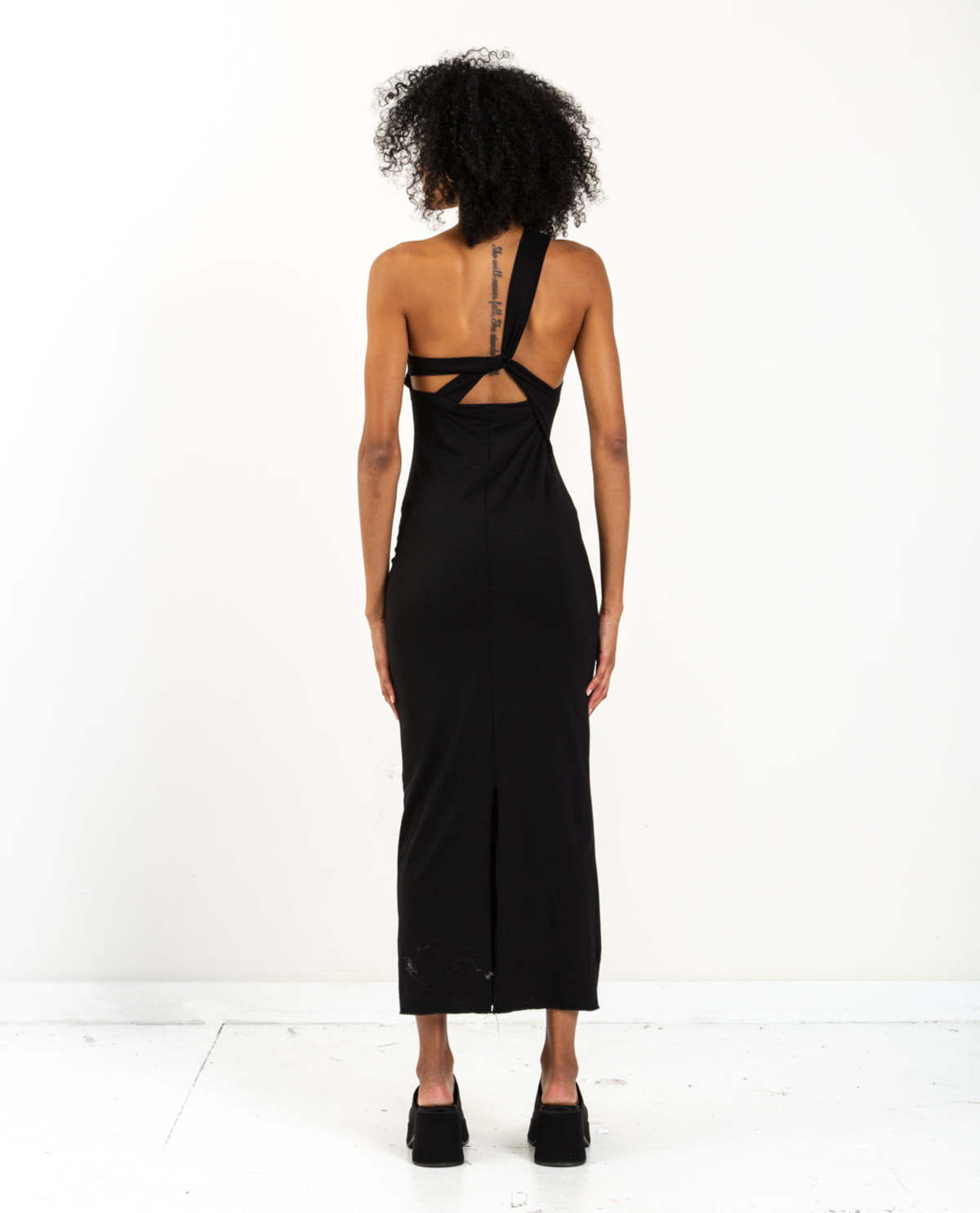 knee length dresses for ladies THE LINE BY K AVALON DRESS-BLACK