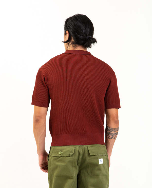 Tシャツ・カットソー Malbon Golf Malbon Domenica Polo Shirt RED MAN M5221PTS87RED Malbon Golf] Domenica Polo T-shirt - Red (Man) - M ~ XXXL | eBay