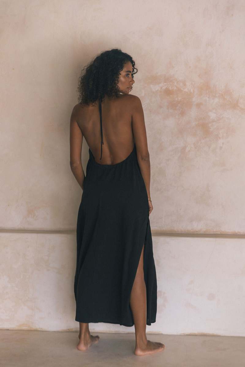 Bahhgoose Hai Dress - Charcoal