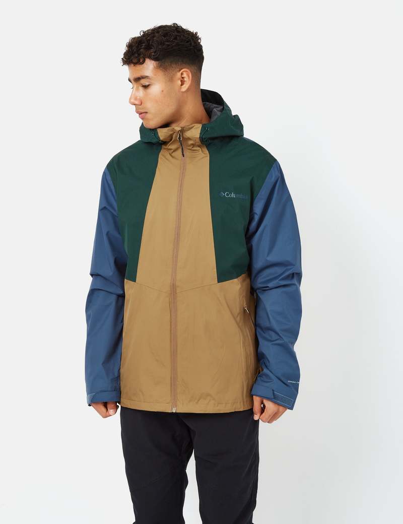 Columbia Inner Limits II Jacket Delta Brown/Spruce Green