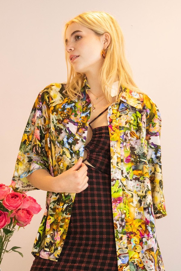 Collina Strada Convention Button Up - Pony Party Collina Strada Convention Button Up - Pony Party