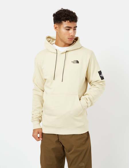 The North Face Graphic Patch Hooded Sweatshirt - Gravel Beige