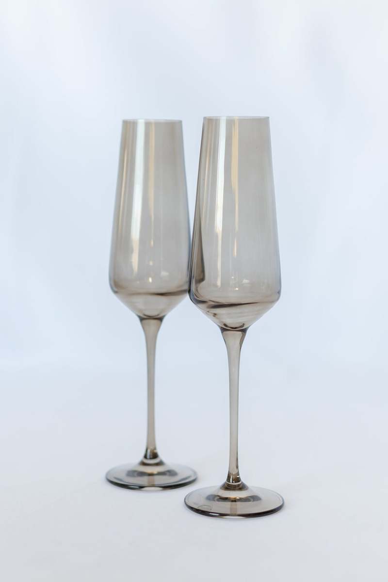 Smoke Joe Colombo Bicchiere Champagne Flute (Twin Pack) 13cl