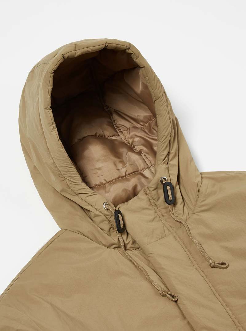 UNIVERSAL WORKS Recycled Nylon Padded Stayout Jacket - Sand