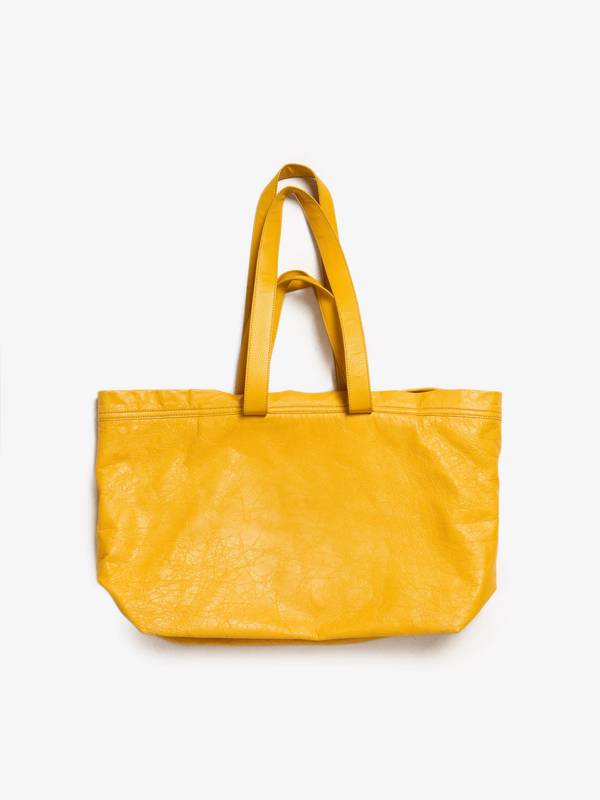 Balenciaga Calf Leather Bag - Yellow | Garmentory