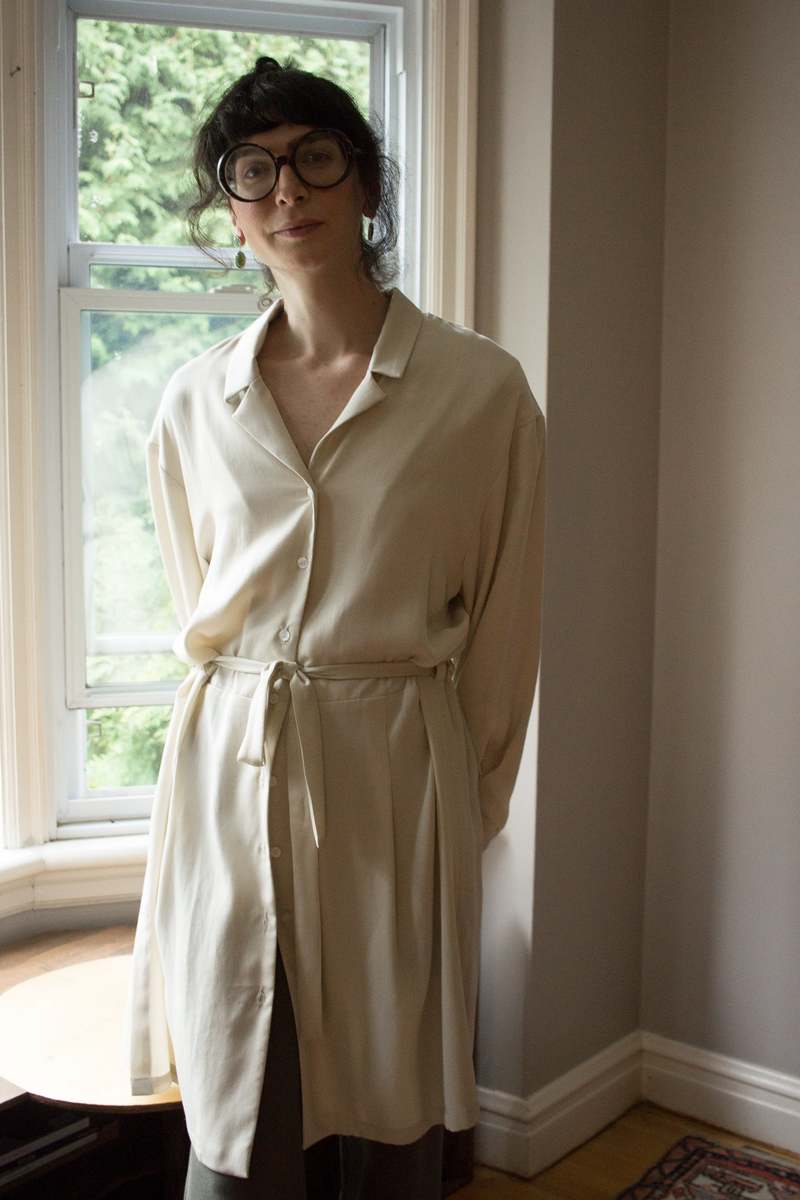 ESSER STUDIO Esser Tailored Collar Dress - Beige