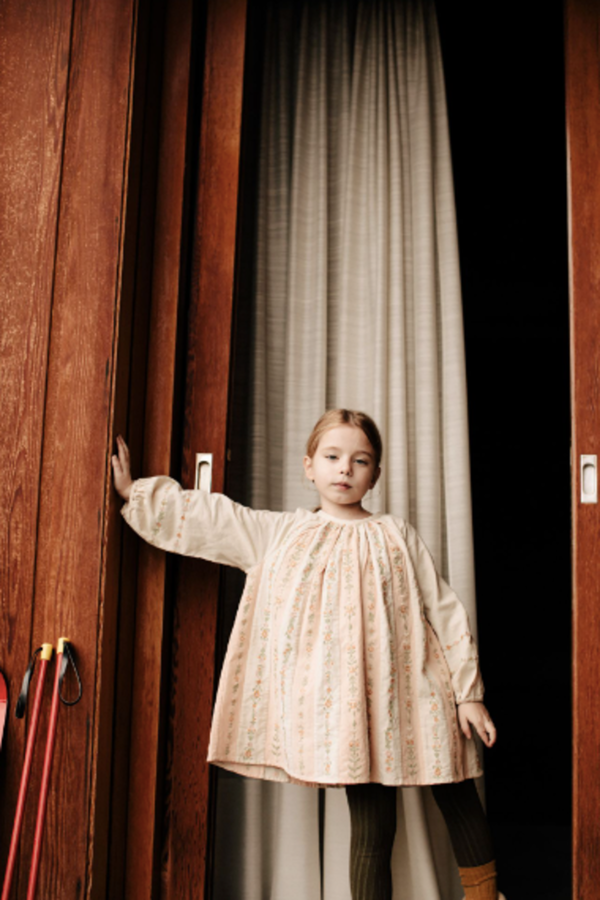 Kids Apolina Paloma Dress - Ballet/Cream | Garmentory