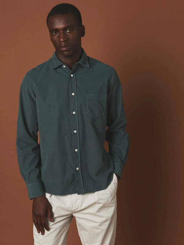 Hartford Paul Corduroy Shirt Thyme Garmentory