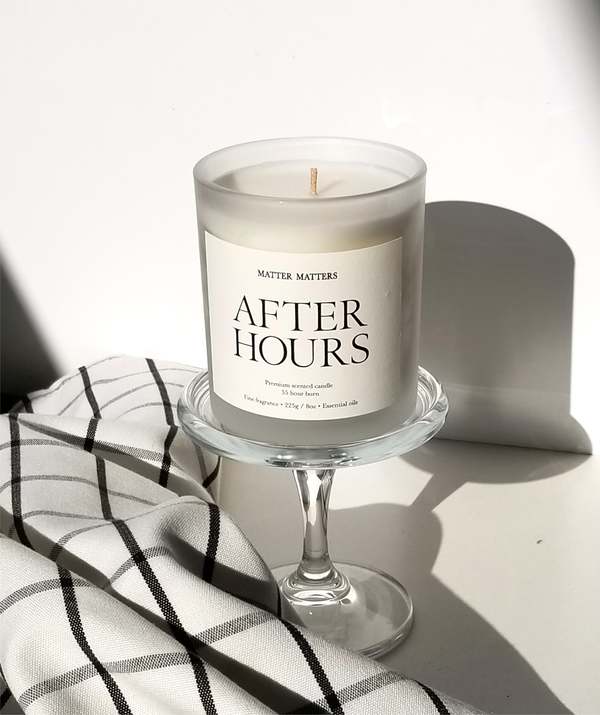 MATTER MATTERS After Hours candles