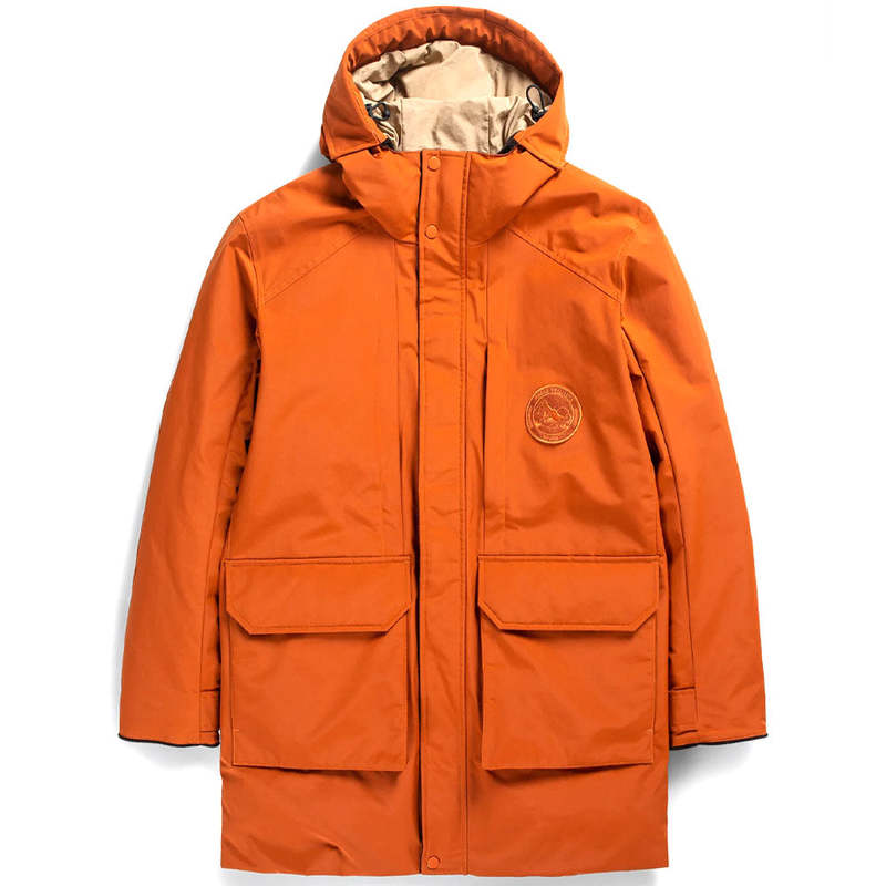 Norse Projects Stavanger Gore-Tex Infinium Down Parka Burnt Orange