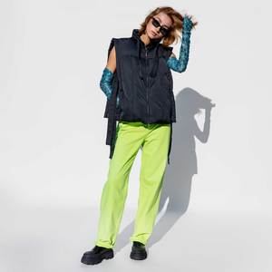 Ganni Shiny Puff Oversized Vest | Garmentory