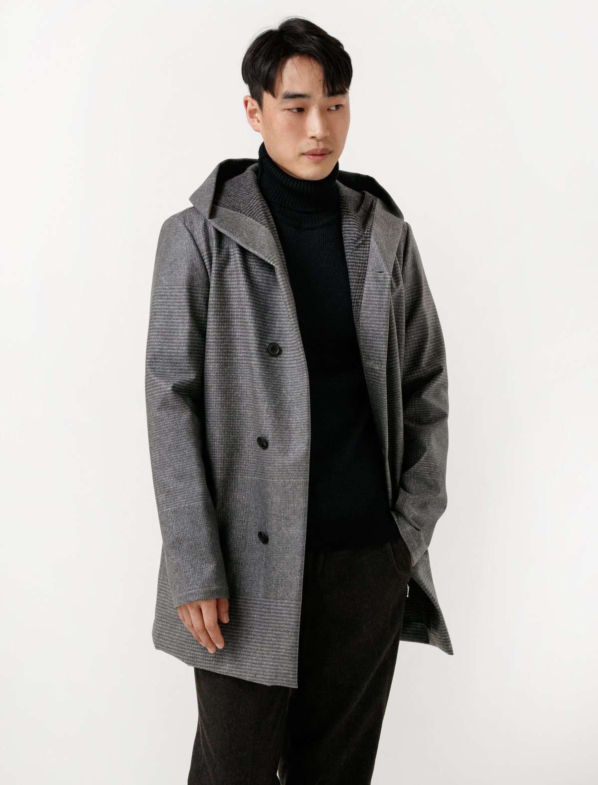 Stephan Schneider Jacket Time Rubberized - Tartan | Garmentory