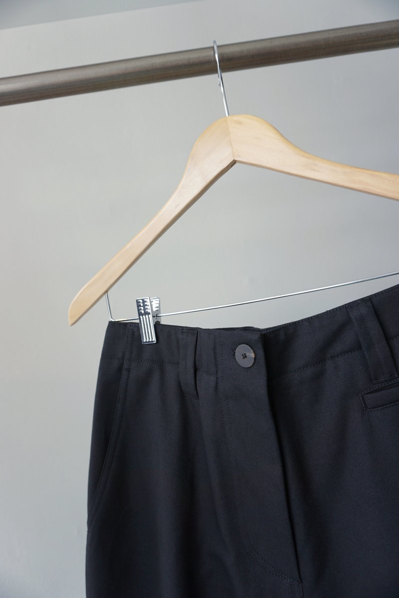 Studio Nicholson ASHER PANT - BLACK | Garmentory