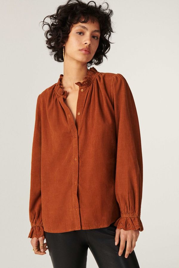 Uniformes Patsy Ba&sh Patsy Shirt - Ecureuil | Garmentory