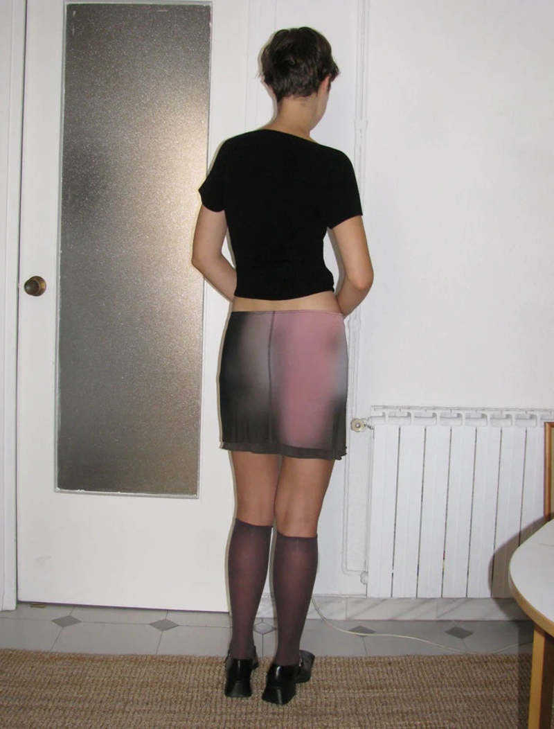 Paloma Wool Cow Morchis Mini Skirt - Taupe Print Paloma Wool Cow Morchis Mini Skirt - Taupe Print