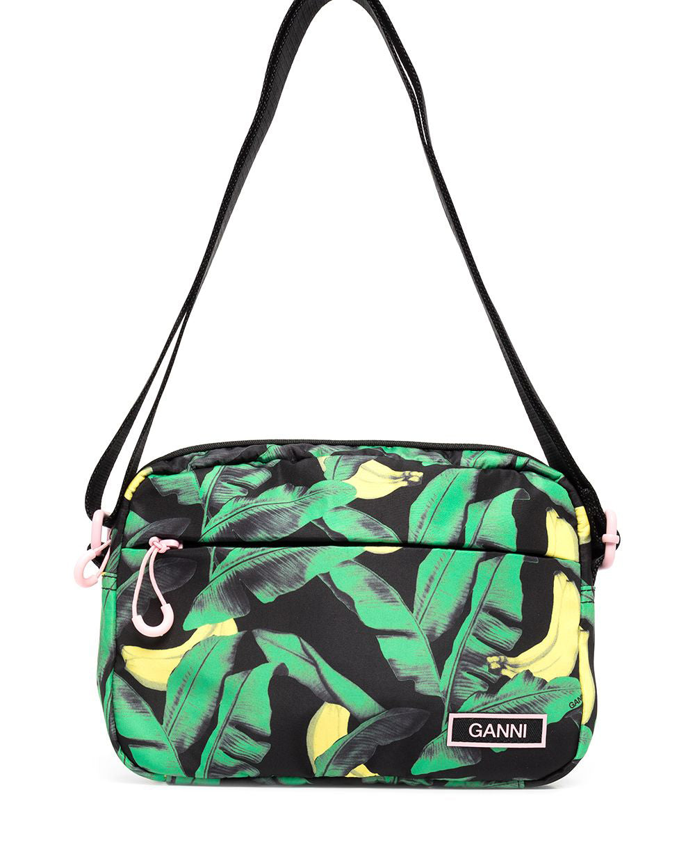 Ganni Festival Bag Banana Tree Black Garmentory