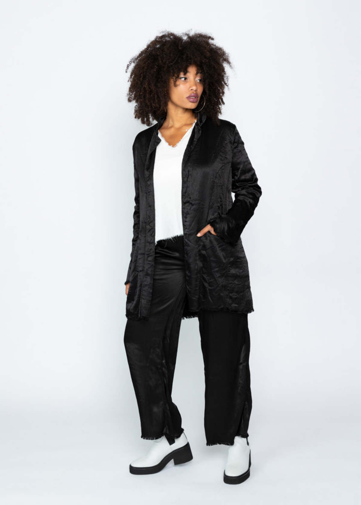 Jaga Park Lined Jacket - Black | Garmentory