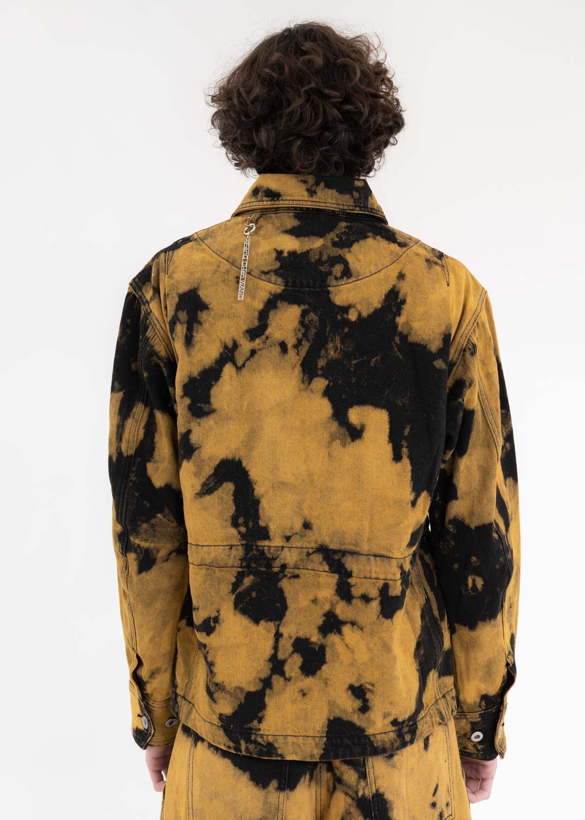 Camouflage Tie Dye Denim Jacket main image 0