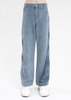 Feng Chen Wang Pleated Denim Jeans - Blue - Thumbnail 3
