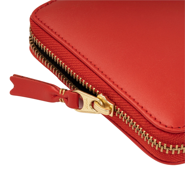 Comme Des Garcons Accordion Card Case Wallet - Orange | Garmentory