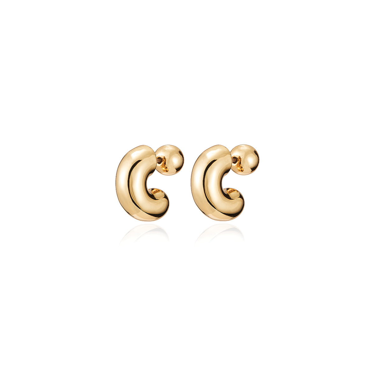 Jenny Bird Tome Small Hoops - Gold | Garmentory