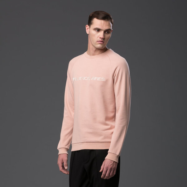 CARLOS CAMPOS - Buenos Aires Sweatshirt - Rose Blush CARLOS CAMPOS - Buenos Aires Sweatshirt - Rose Blush