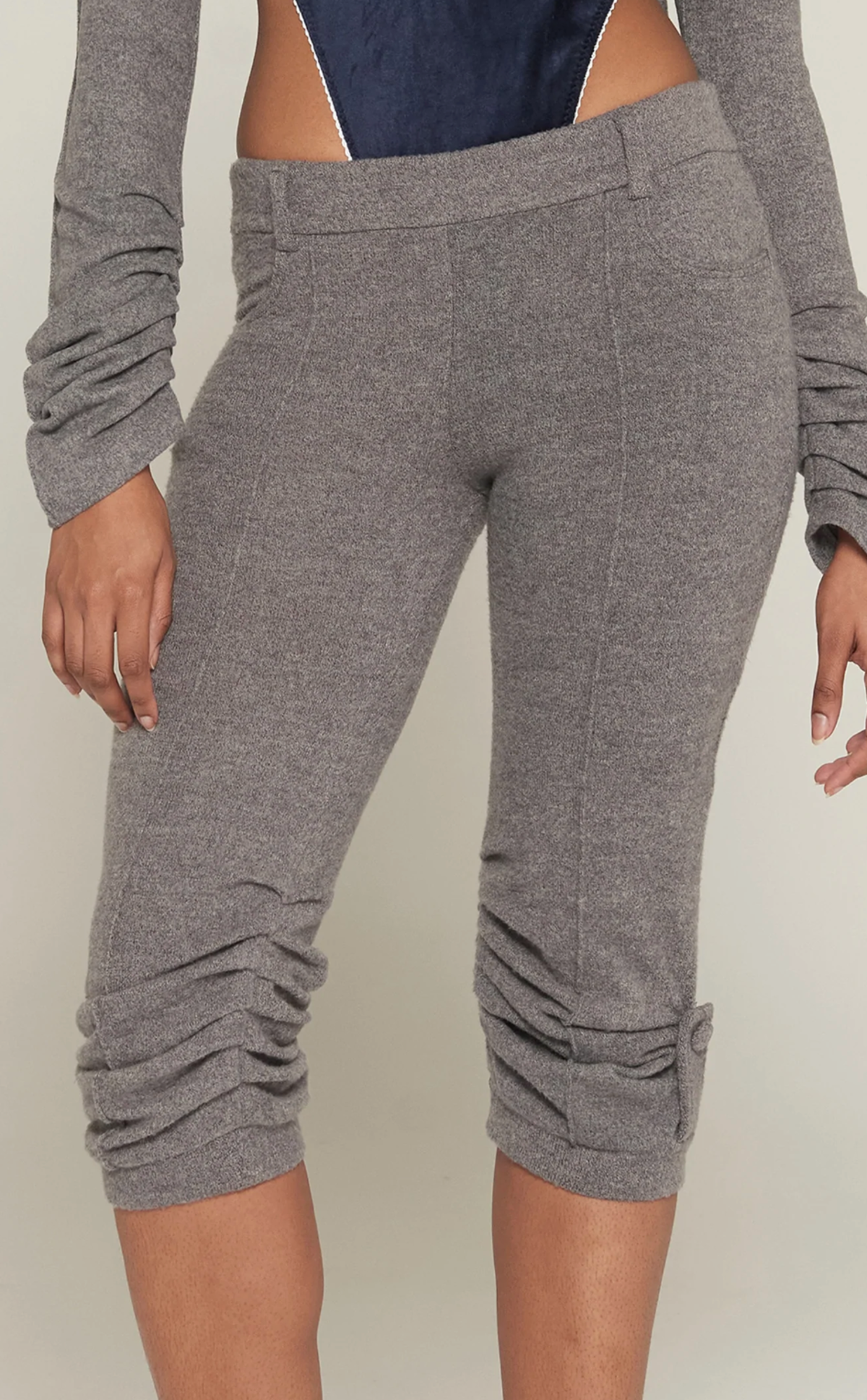 MAROSKE PEECH Aviator Capri - Grey - Image 2 of 2