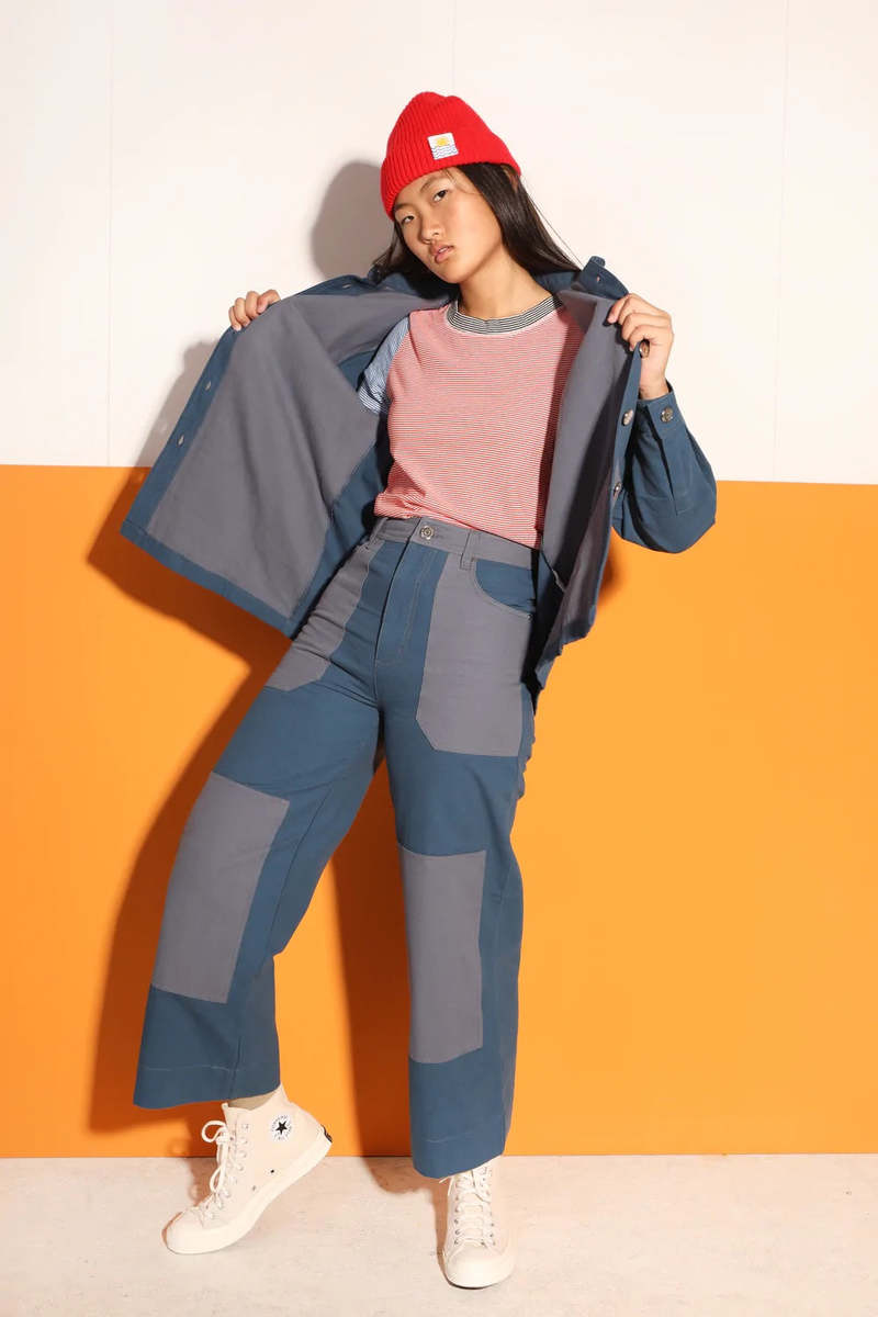 L.F.Markey Wilder utility pants - Blue