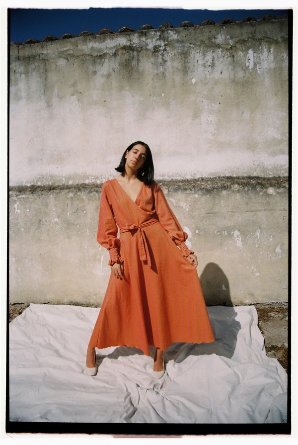 SIZ CELSIANA DRESS - ORANGE SIZ CELSIANA DRESS - ORANGE
