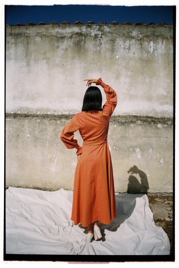 SIZ CELSIANA DRESS - ORANGE SIZ CELSIANA DRESS - ORANGE