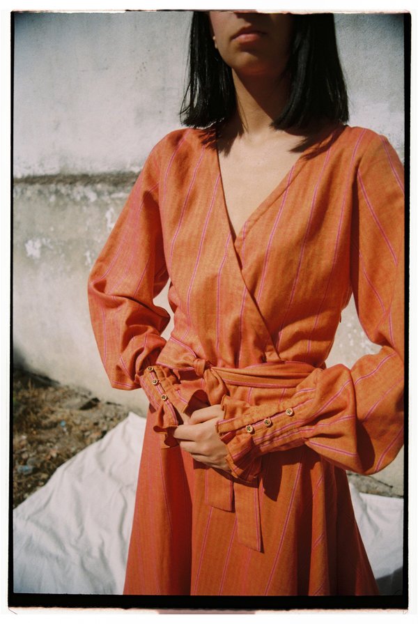 SIZ CELSIANA DRESS - ORANGE SIZ CELSIANA DRESS - ORANGE