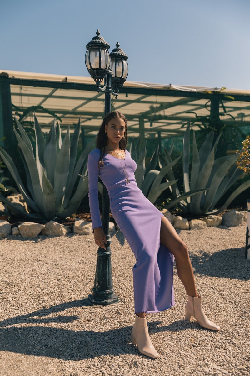 SIZ CRASSULA DRESS - LILAC SIZ CRASSULA DRESS - LILAC
