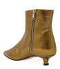 Prosperine Bronze Kitten Heel Ankle Boots - Bronze - Thumbnail 3