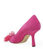 Prosperine Suede Heel Pump - Fuchsia - Thumbnail 3