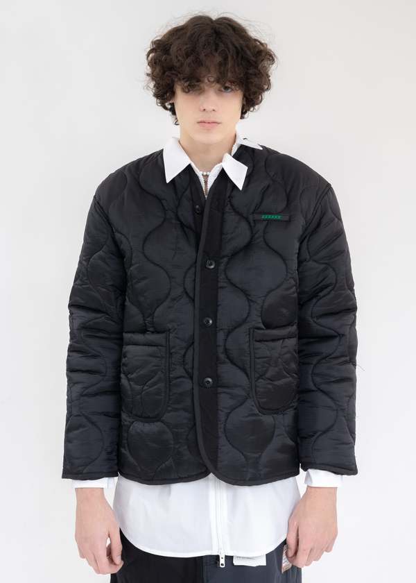 KKKKKK YLUML QUILTED JACKET - Black