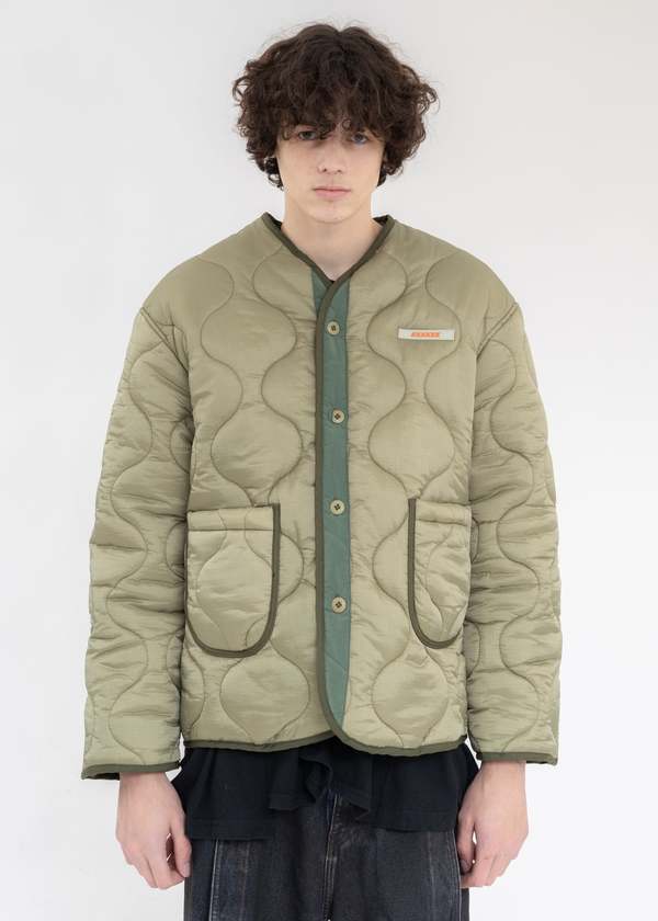 KKKKKK YLUML QUILTED JACKET - Khaki