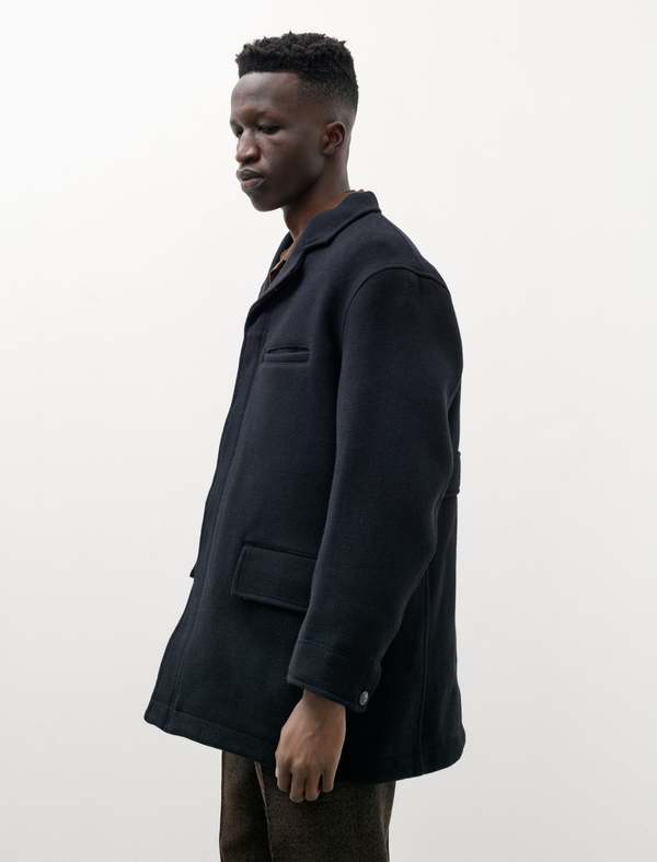 Taiga Takahashi Mens Lot 405 Atelier Coat - Black | Garmentory