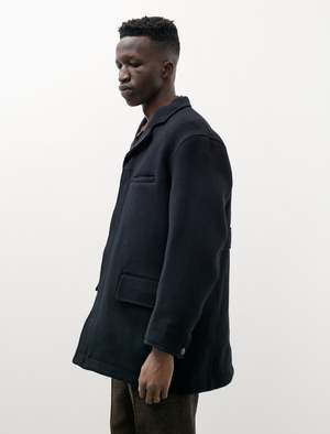 Taiga Takahashi Mens Lot 405 Atelier Coat - Black | Garmentory