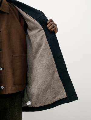 Taiga Takahashi Mens Lot 405 Atelier Coat - Black | Garmentory