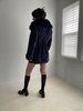 Unknown fuzzy jacket -  navy  - Thumbnail 3